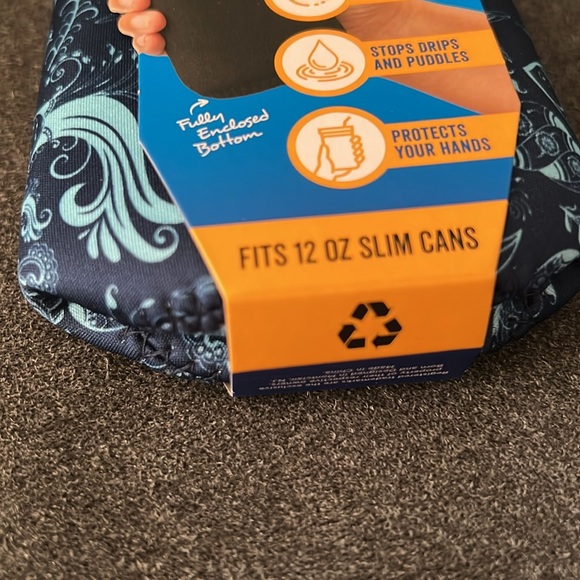 Sok It CanSok in Ocean Oasis for 12 oz Slim Cans NWT - Picture 3 of 7